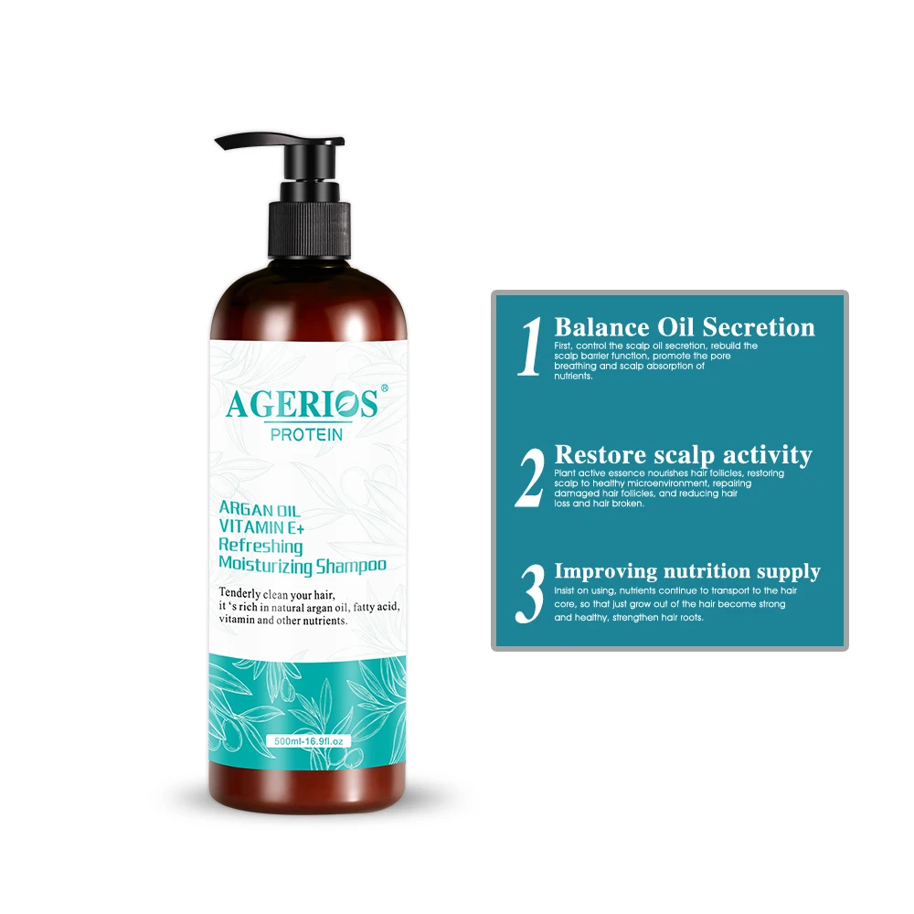 Best Seller Collagen Hair Biotin Shampoo And Conditioner Professional Salon Organic Natural protein Shampoo