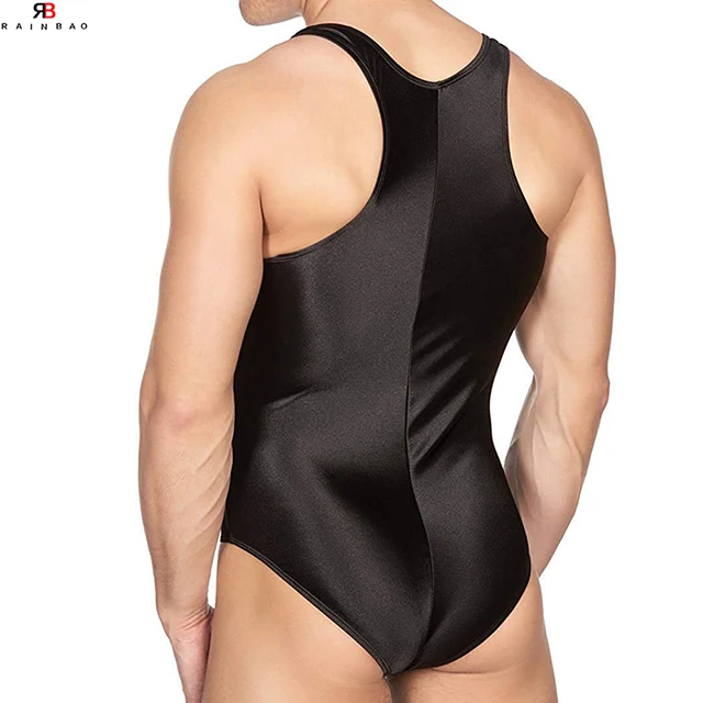 Новый мужской сексуальный комбинезон, мужское трико, спортивный боди, стринги, открытые брюки с застежкой-пряжкой, нижнее белье