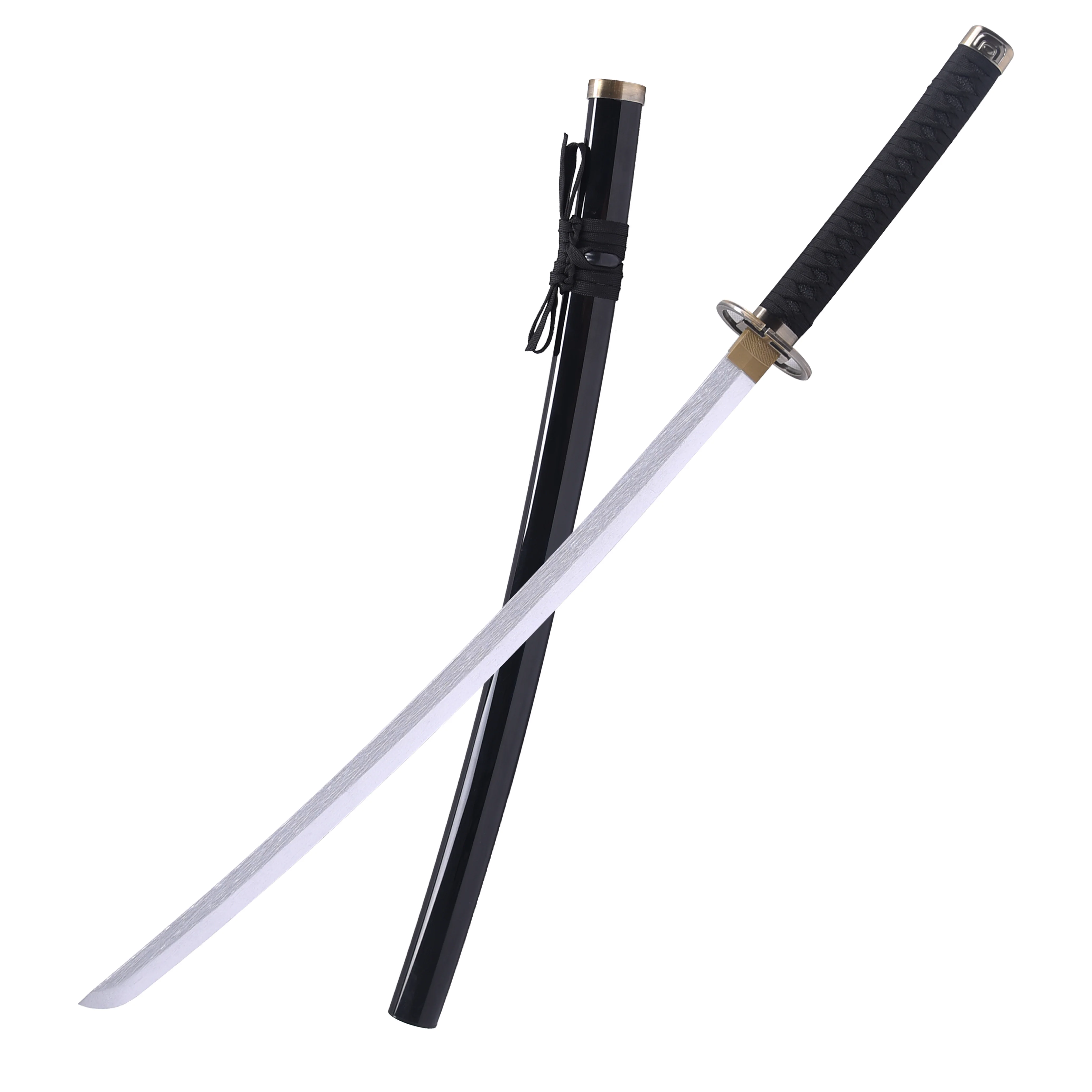 Most Popular Bleach sword Aizen Sousuke kyoukasui Cosplay wooden Sword bamboo blade for Collection toy swords