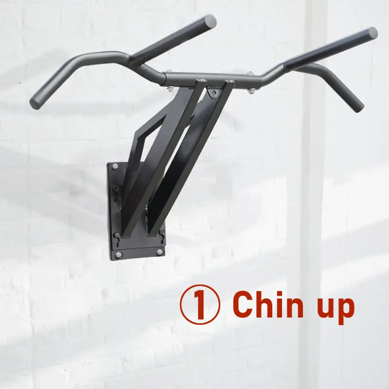Indoor pull-up device household wall mounted single parallel bars and dips fitness equipment chin up bar ease of installation