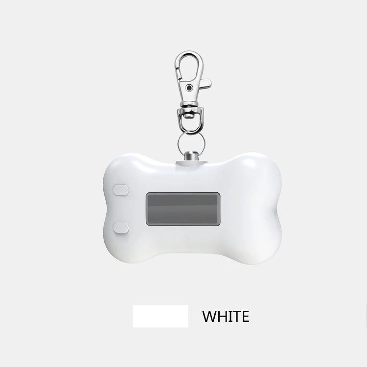 Newest custom design portable smart pet pedometer for dog activity tracking with lobster clasp