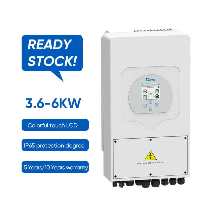 Deye Solar Inverter Hybrid Sun-5k-sg03lp1-eu 5kw 6kw 8kw Single Phase Hybrid Solar Energy Inverter For All In One System