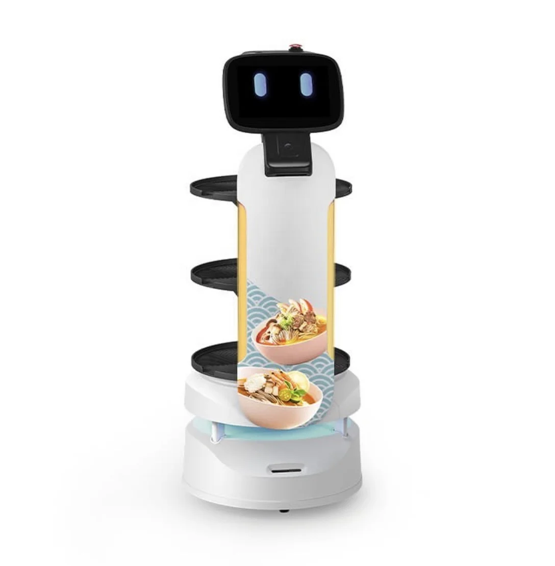 Segway S5 Efficient Autonomous Unmanned Delivery Assist Nurses Food Delivery Service Robot