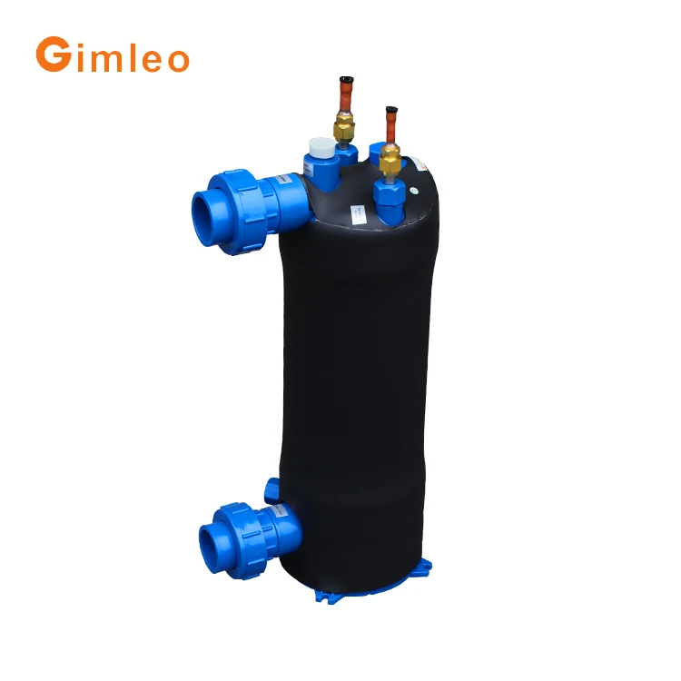 Strong anti-corrosion evaporator shell and tube titanium evaporator heat exchanger