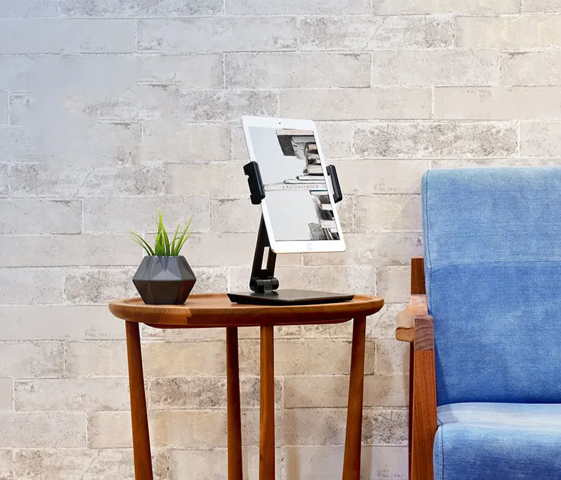 free custom portable adjustable aluminum metal laptop stand for 13 inch pc tablet stand foldable