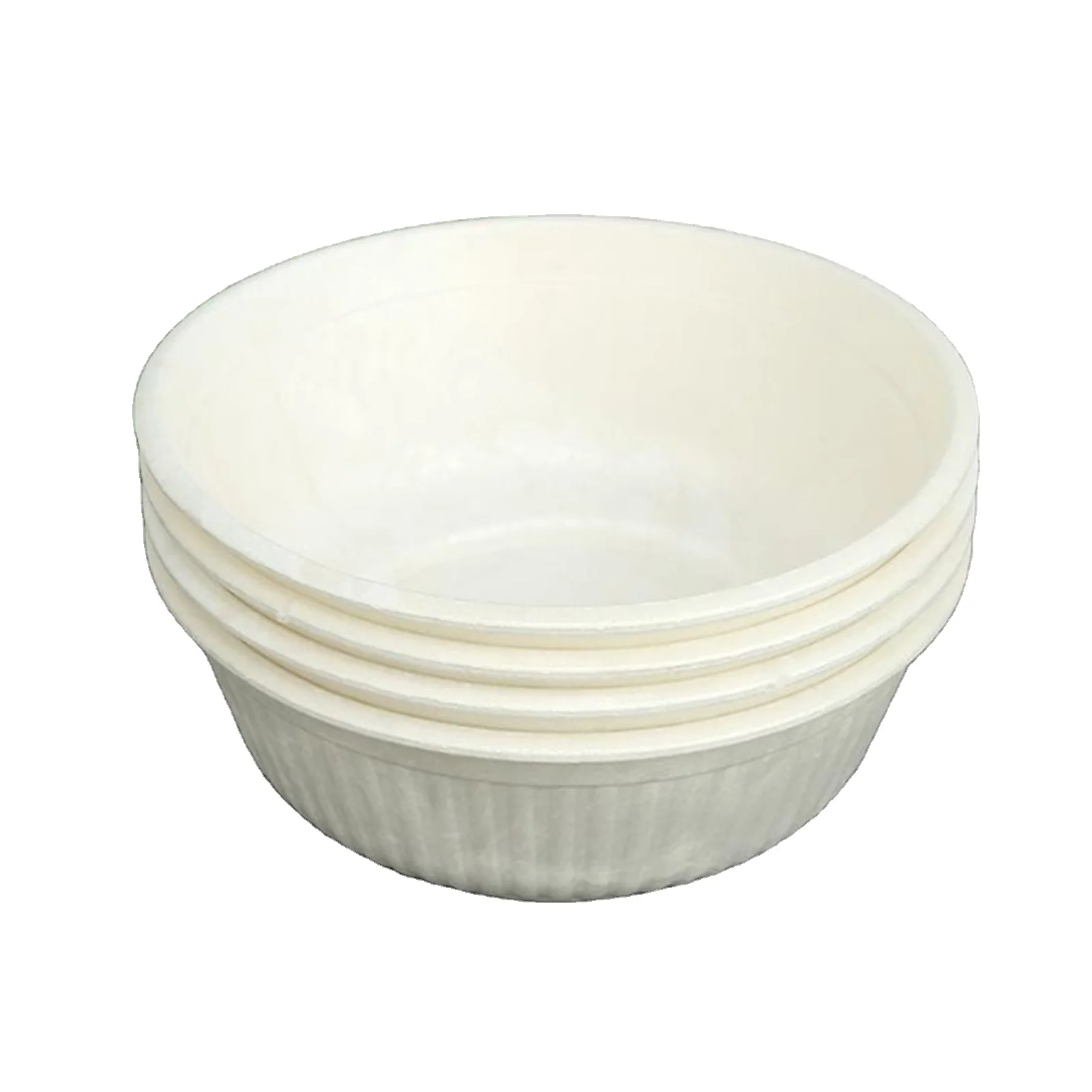 일회용 옥수수 전분 분해 식기 친환경 요리 파티 그릇