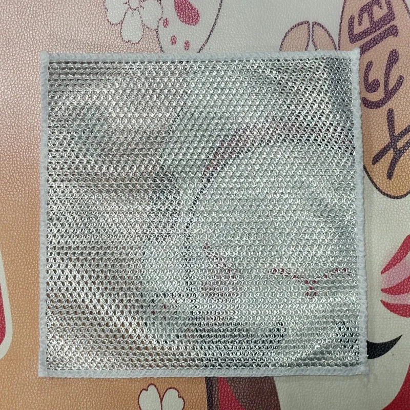 2024 New Multipurpose Wire Dishwashing Rags Double Layer Wire Cleaning Cloths for Wet and Dry Metal Scrubbing Pads