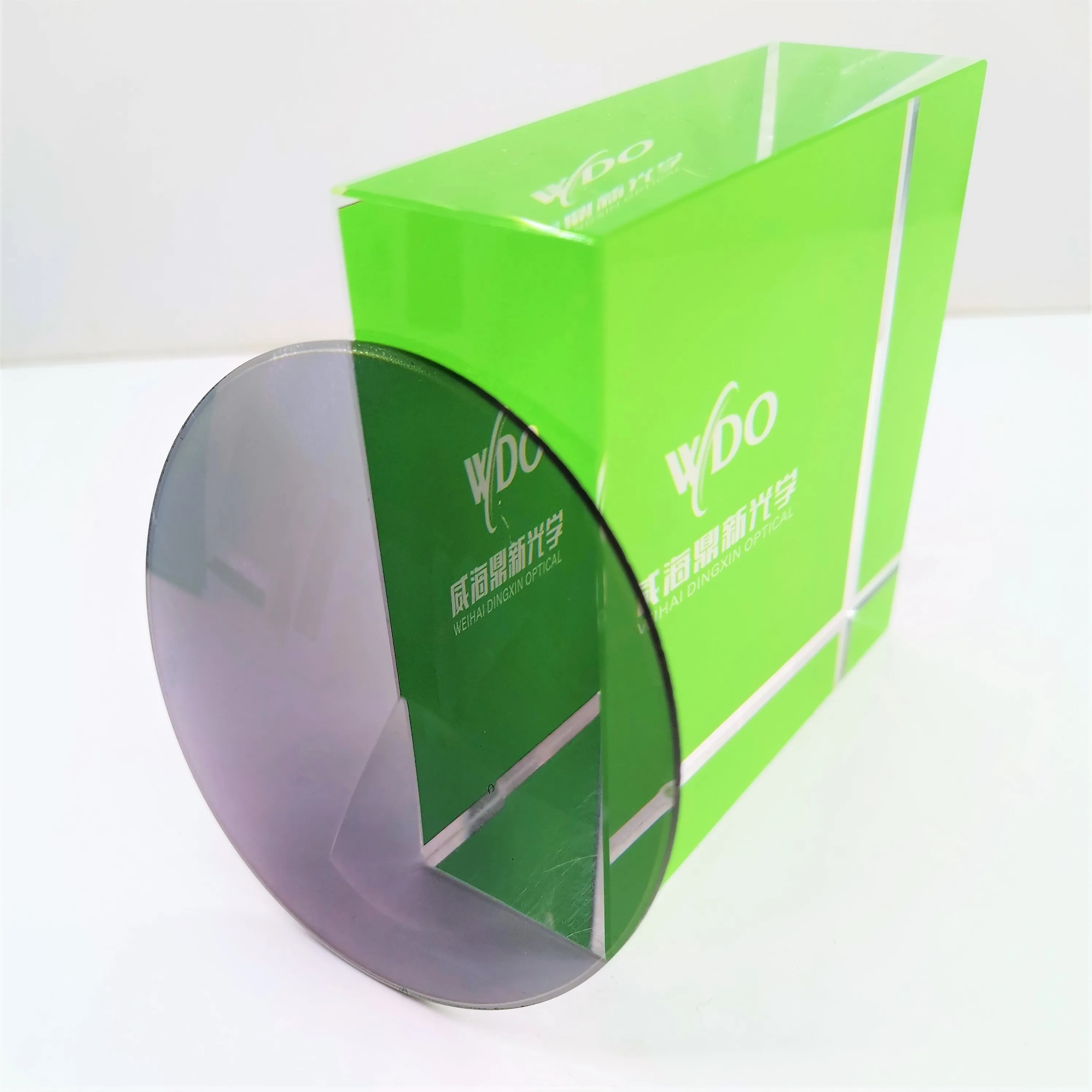 WDO 1 56 плоские оптические линзы HMC бифокальные фотохромные анти-blu светлые стеклянные