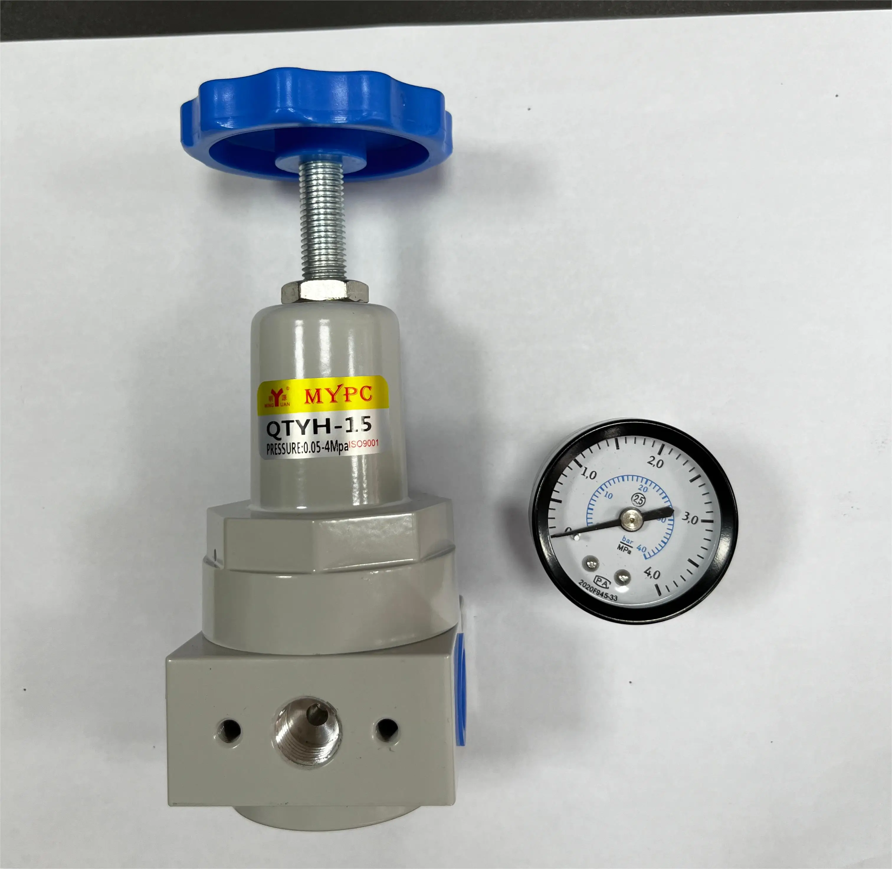 QTYH-15 QTYH-20 QTYH-25 High Pressure Air Regulator Compressed Gas Regulating Valve Structure for Pressure Reducing