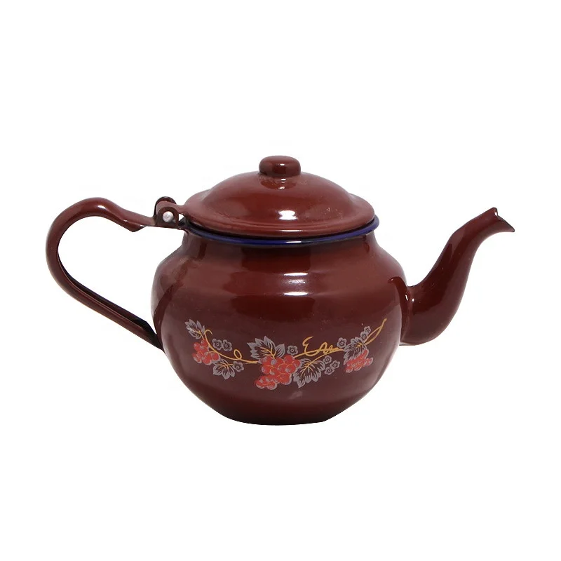 Hot Selling Enamel Small Tea Pot Enamel Water Kettle