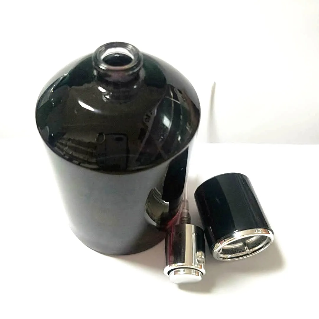 50ml 100ml slanted shoulder refillable unique design glass perfume bottle fragance perfume/essential oil