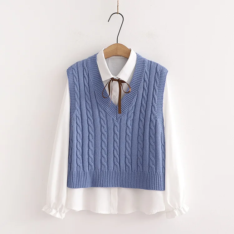 winter knit long sleeve fashionable custom cropped sweaters women