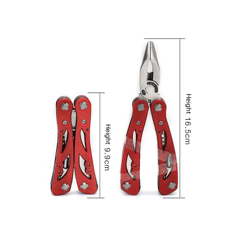 Folding mini pocket hand metal tools combination multifunction pliers