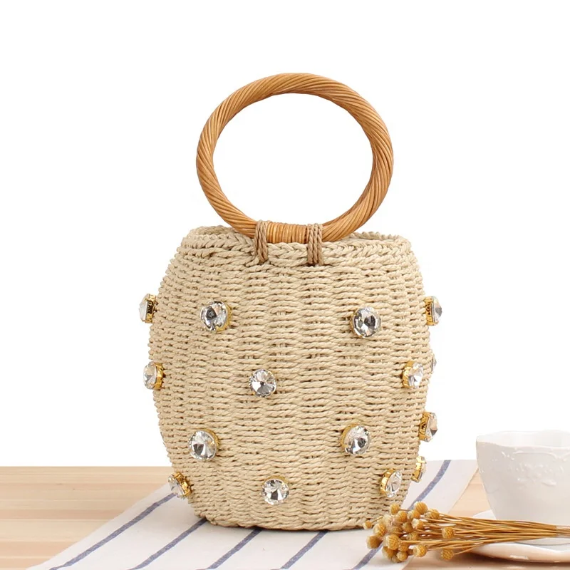 bali crochet bag straw crochet macrame bohemian bag luxury crochet hand made jewelry basket bags