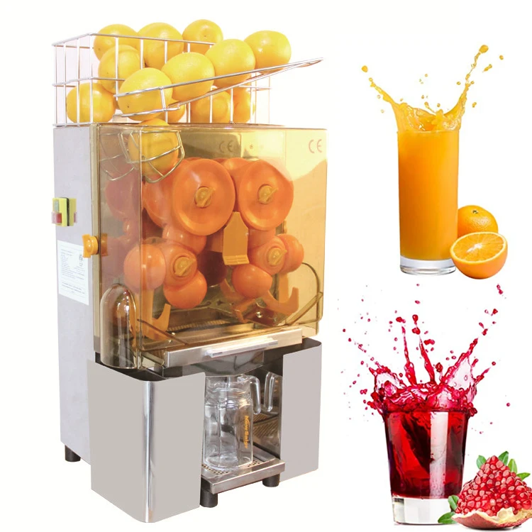 free shipping to Europe Electric Commercial Orange Juicer maker/citrus Juicer Machine/Automatic Juicer extractor
