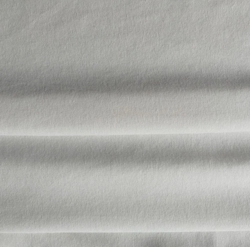 Fashional eco friendly knitted hemp bamboo spandex stretch jersey