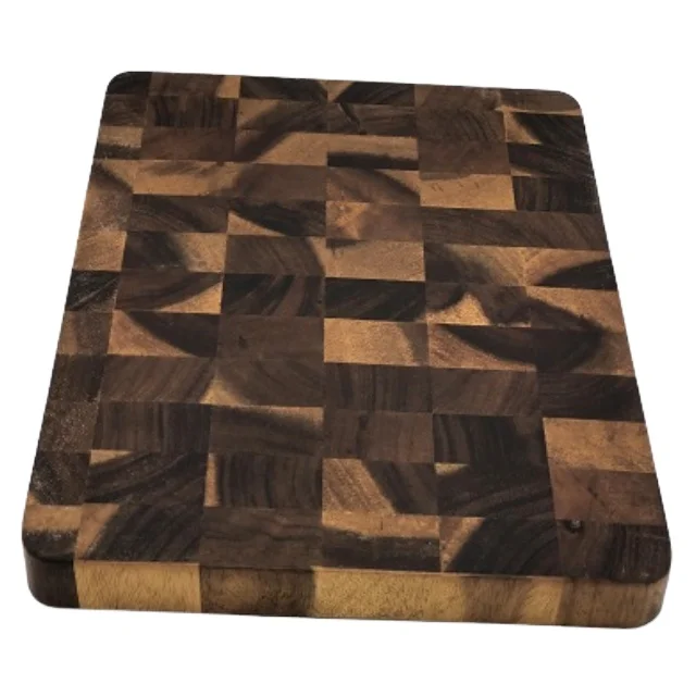 Natree food - grade End grained Acacia wood cutting board l chopping board l Kitchenware l cookware set l Export Quality