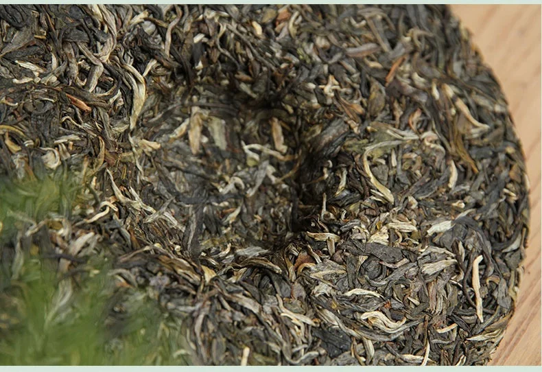 Yunnan Qizibing Cha Seven Stack Puerh Organic Pu-Erh Tea Organic Puer Cake 357G/Pcs Dark Tea