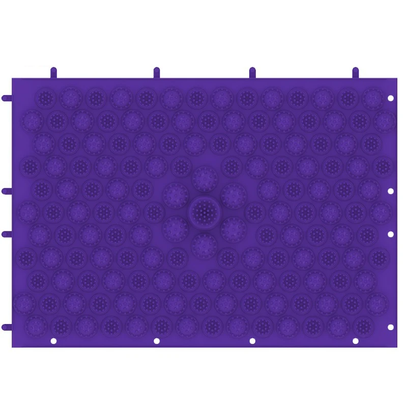 Toe Pressure Plate Mat Blood Circulation Shiatsu Reflexology Foot Massage Pad