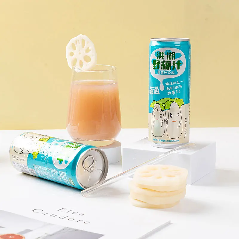 huagui wild lotus root vegetable juice Vegetable protein drink zero fat zero sugar zero calories