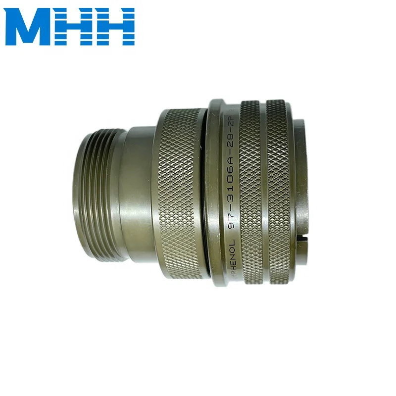 97-3106A-28-2P  Military WaterproofIP67 MIL-DTL-5015 metal circular connectors