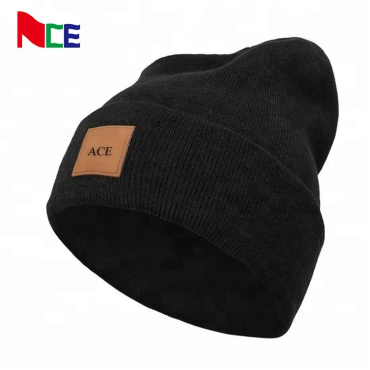 Custom acrylic knit beanie hat mens plain skull winter beanie hat custom logo,gorros de invierno winter cap beanies