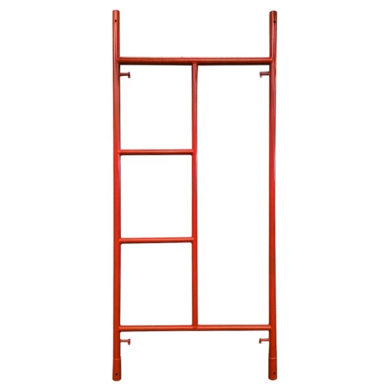 Powder Coated Scaffolding Frame Ladder Type Andamios 900x2100mm H Frame Scaffolding for Building Construction