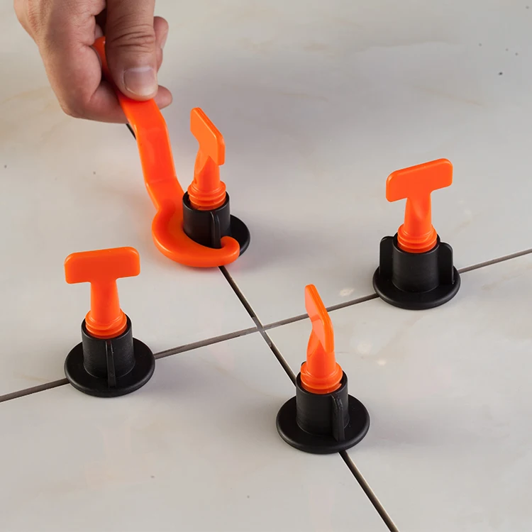 factory wholesale Tile accessories Plastic tile leveling system good quality reusable tile leveler