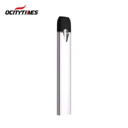 Ocitytimes OEM flat vape pod e cigarette cbd vape empty