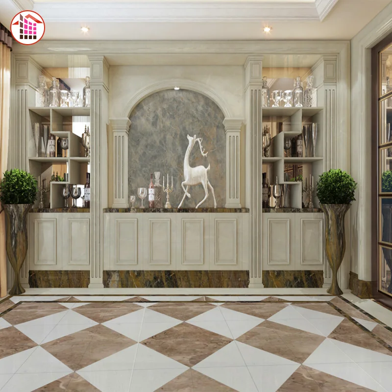 
Waterjet Marble Tiles Design Floor Pattern Flooring Cut Inlay Design Spelling a flower Marble 