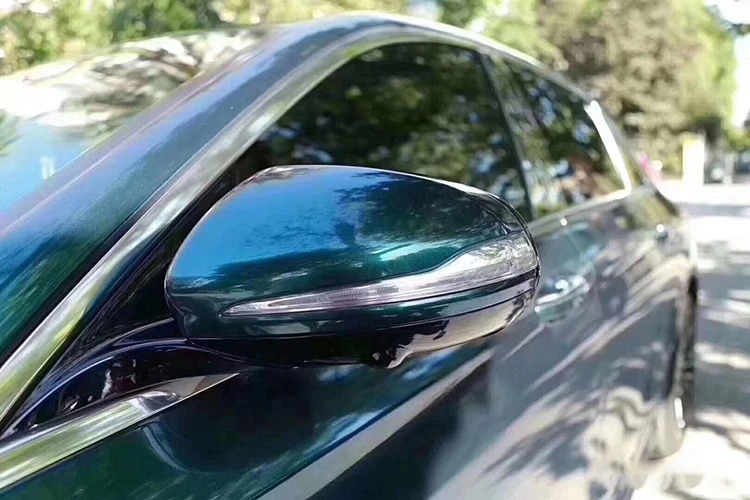 Multiple Colors 1.52*18m Paint Protection Self Healing Pvc Glossy Super Bright Royal Green Car Body Wrap Vinyl Film