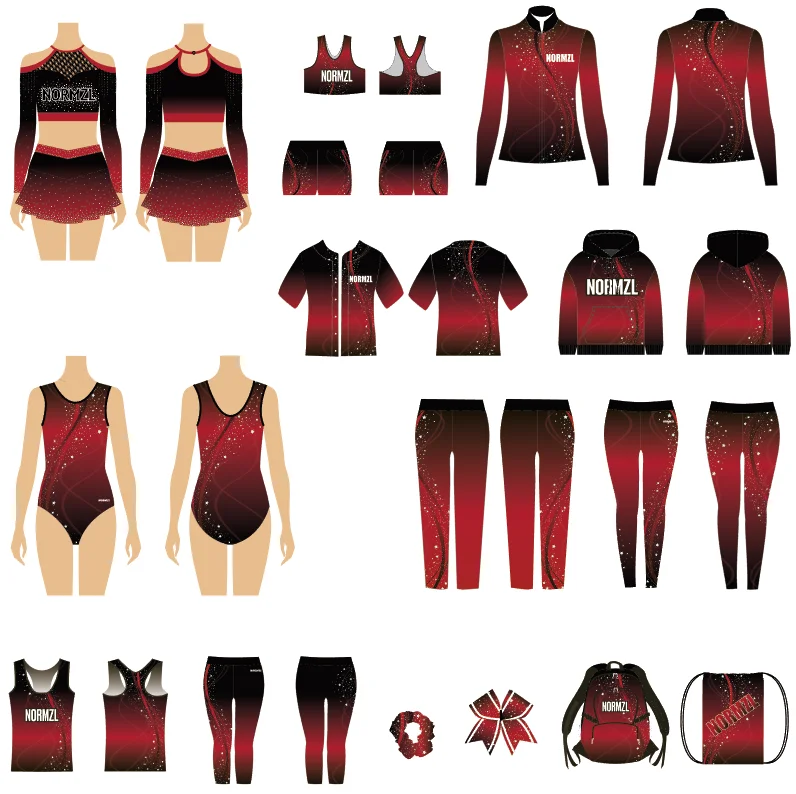 rhinestone cheerleading uniforms custom skirt sexy cheerleader costume warm up cheer pactice outfit tracksuit dance uniforms