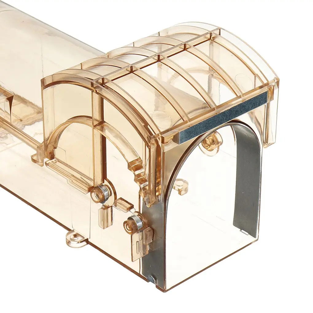 Logo Custom Reusable Mouse Trap No Kill Rats Cage Mousetrap Smart Mouse Trap For Mice Catcher Automatic Rat Traps Pet Control