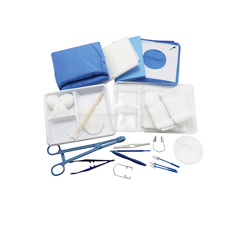 Medical basic eye surgery set minor ophthalmic instrument set for ophthalmic surgery