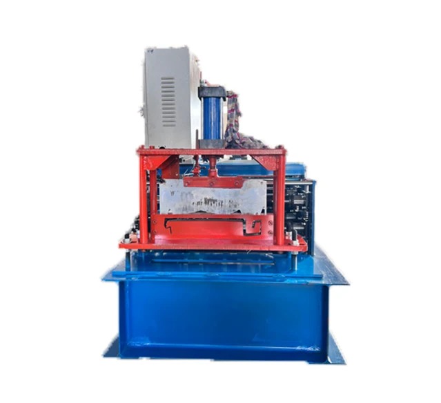 2023 best product in china rain gutter mobil zinc roof sheet roll forming machine roofing sheets rain gutter cleaning machine