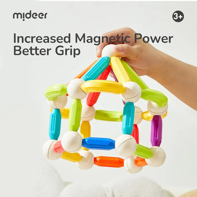 mideer MD1431/1432  Rainbow Magnetci-Building Sticks