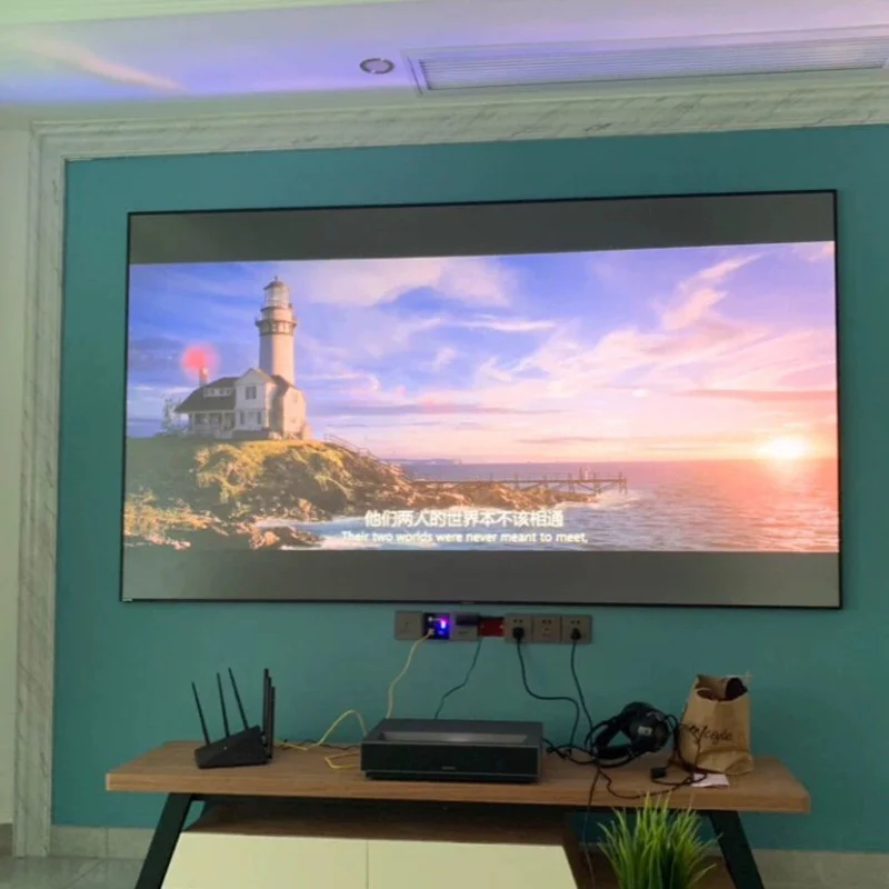 CBSP CLR ALR Ambient Light Rejecting Projector Screen for JMGO Optoma Xiaomi Wemax HUST 4K Laser Projector