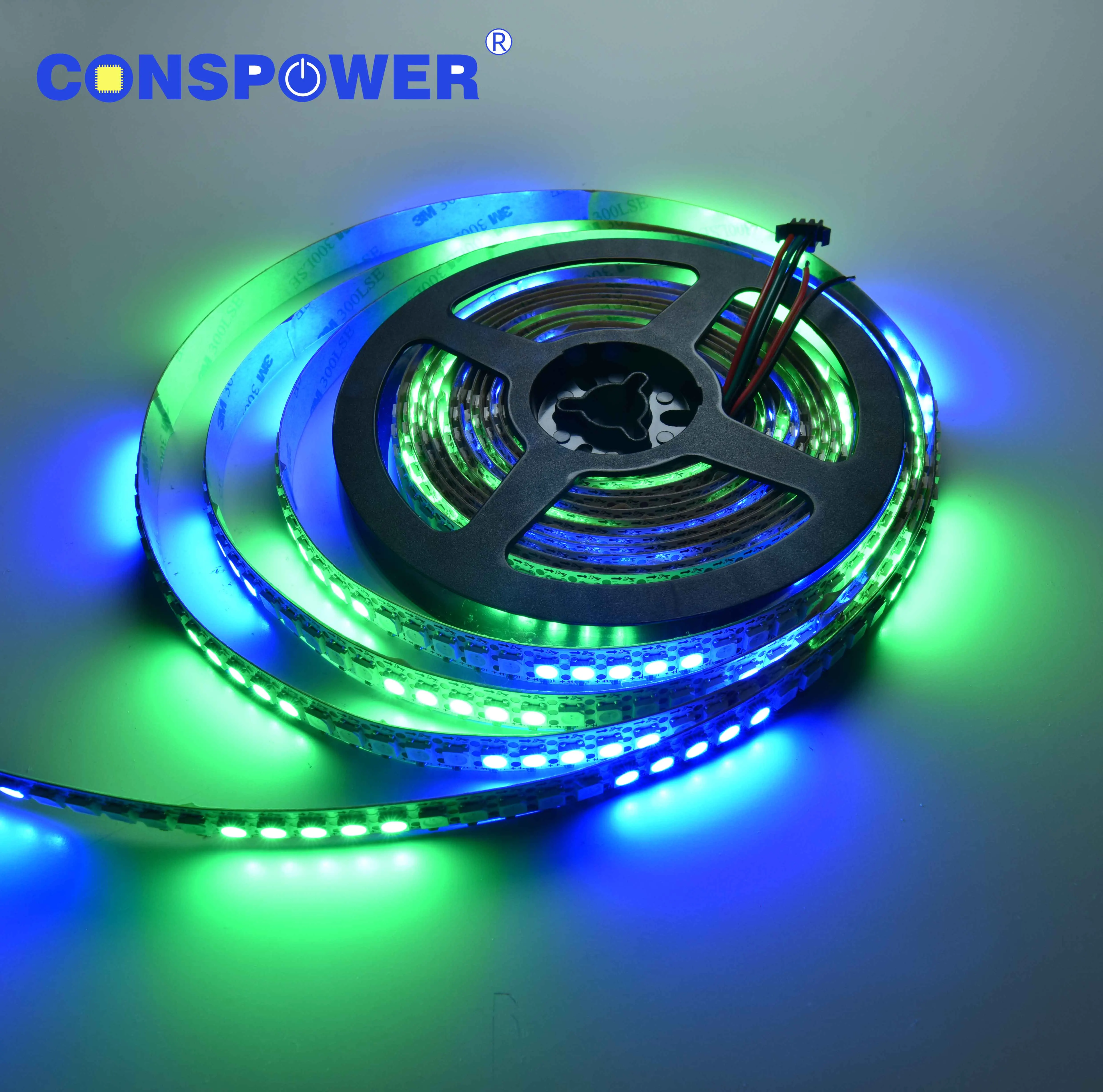 RGB5050 Digital Strip 144LEDS/M Built-in IC SK6812 5050 WS2812B Color Strip 5050RGB 5V Addressable RGB Led Strip Manufacturer