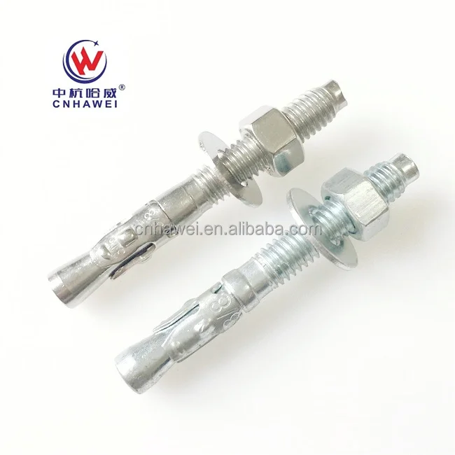 CNHAWEI SS316  stainless steel Chemical sleeve  wedge  concrete   anchor bolt