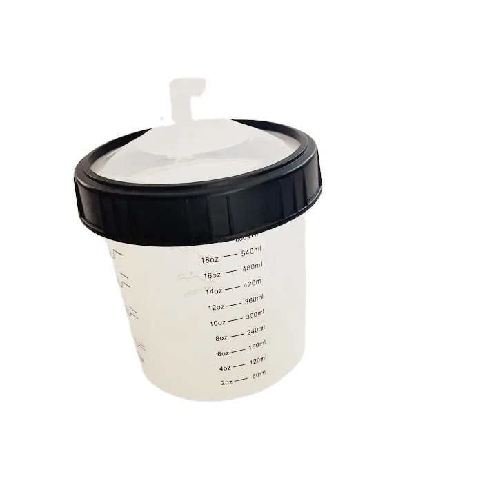 RTS  600cc speedy system PP plastic paint mixing cups