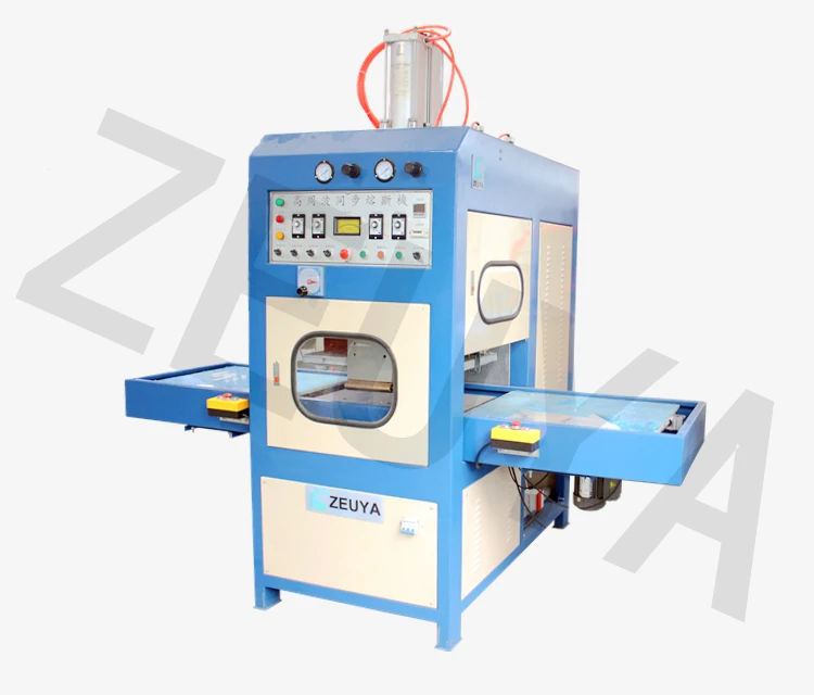 8-10KW Automatic Shuttle Working Station High Frequency Welding and Cutting Machine