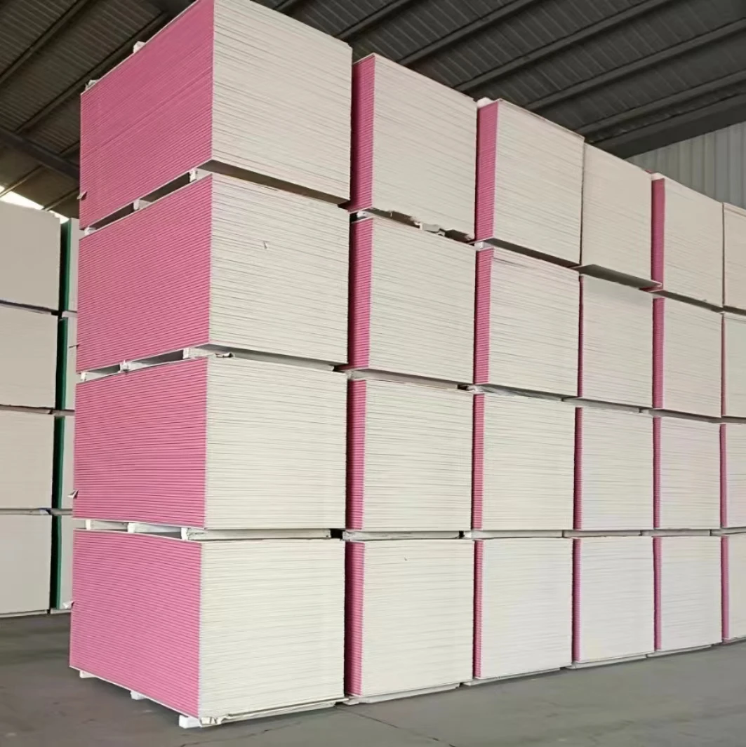 High quality and hot selling  Direct Manufacturer 9.5mm fireproof gypsum board,drywall