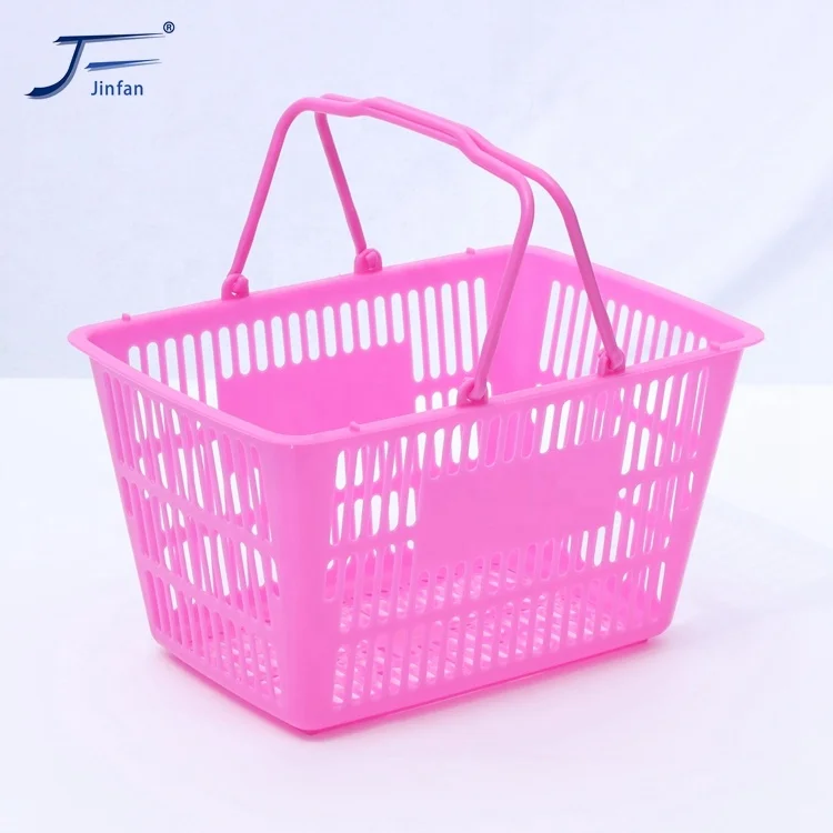 Розничный магазин, магазин супермаркетов, маленькая умная пластиковая корзина для покупок, изготовленная на заказ напрямую с завода
