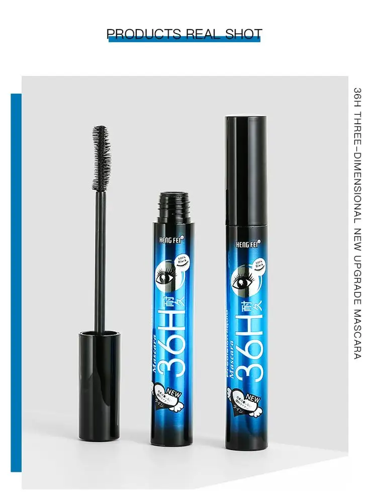 Best price black Private label Natural  black color mascara professional lash deep black mascara