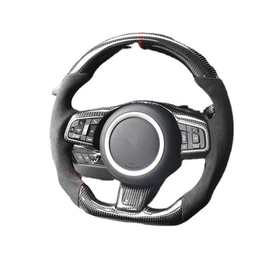 
Carbon Fiber Steering Wheel racing car wheel for Jaguar F-type /XF 