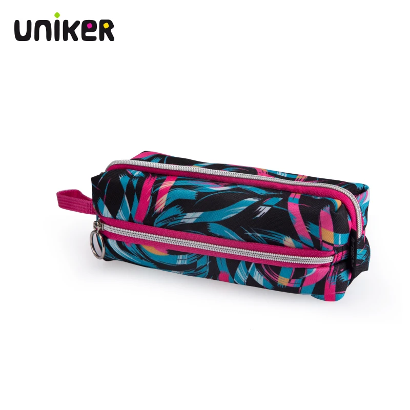 UNIKER Kids Mini Pencil Bag With Zipper for Primary School