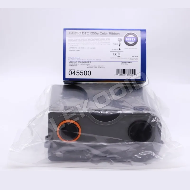 Цветная лента hidFargo 045500 для принтера Fargo DTC1250e 250 идентификационных