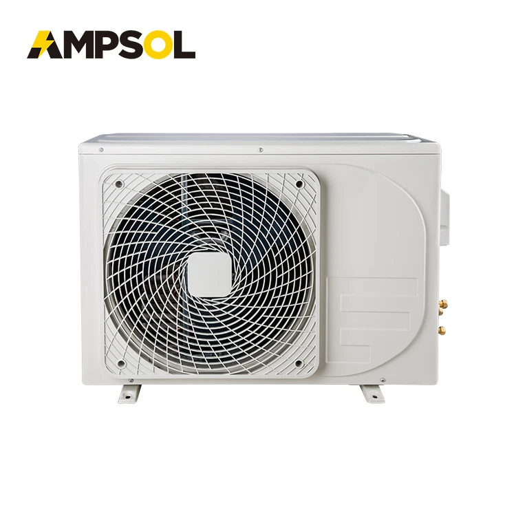 AMPSOL Aire Acondicionado Solar 7000Btu 9000Btu 12000Btu Ac Dc инвертор солнечный мини-кондиционер с