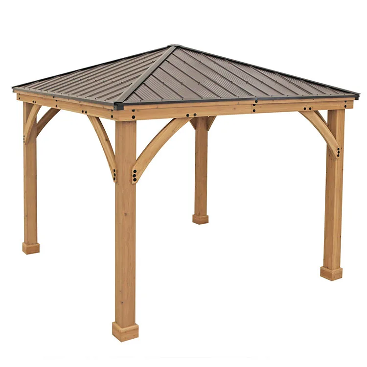 Hot sale fashionable wooden waterproof gazebo ,Pavilion Gazebo Wholesale