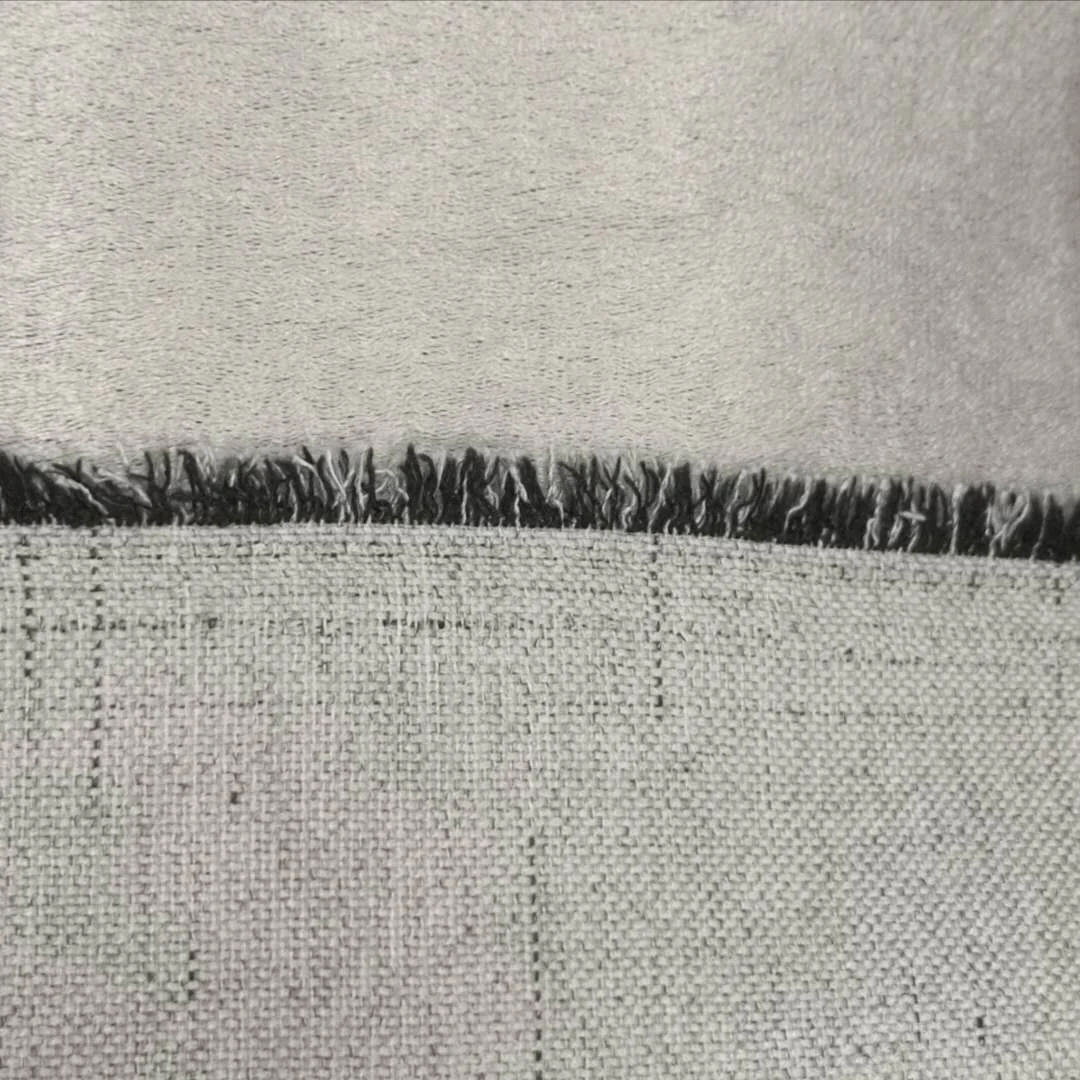 Светонепроницаемая ткань для штор из Китая самый популярный дизайн льняная